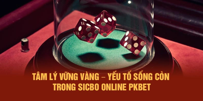 Tâm lý vững vàng – Yếu tố sống còn trong Sicbo online PKBET